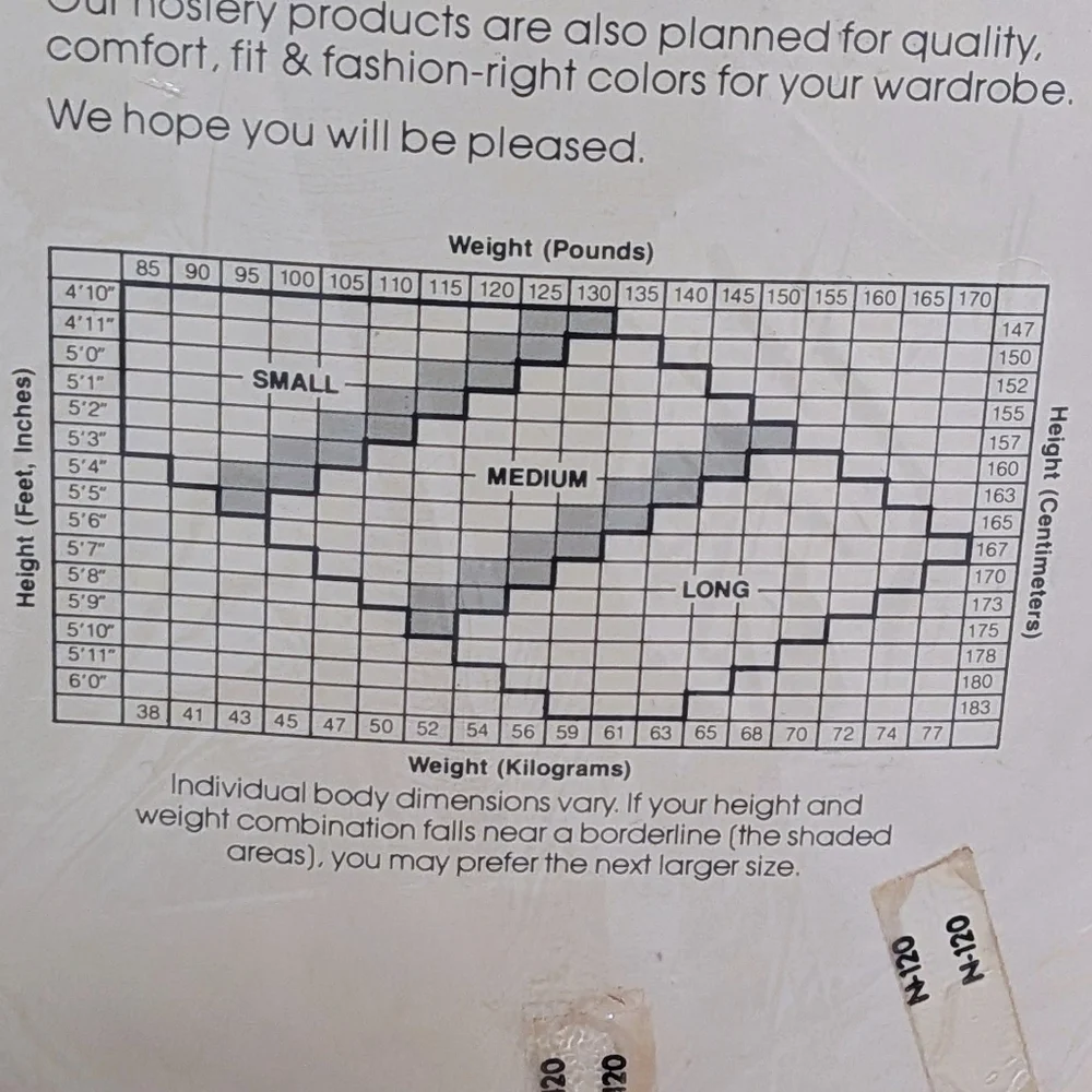 NWT Vintage Evan Picone S Sheer Grey Micro Fishnet Pantyhose - Picture 4 of 4